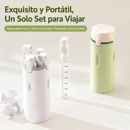Dispensador Portátil 4 en 1